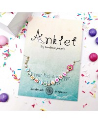 Color Staybright stainless steel Anklet Color Staybright stainless steel Anklet