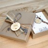 Good luck keyring 2022 for dad in a gift box