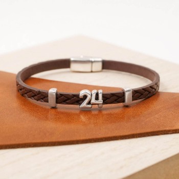 Men's Leather Lucky Bracelet 2024