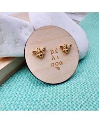 "It's all Greek to me" Bee Earrings "It's all Greek to me" Bee Earrings