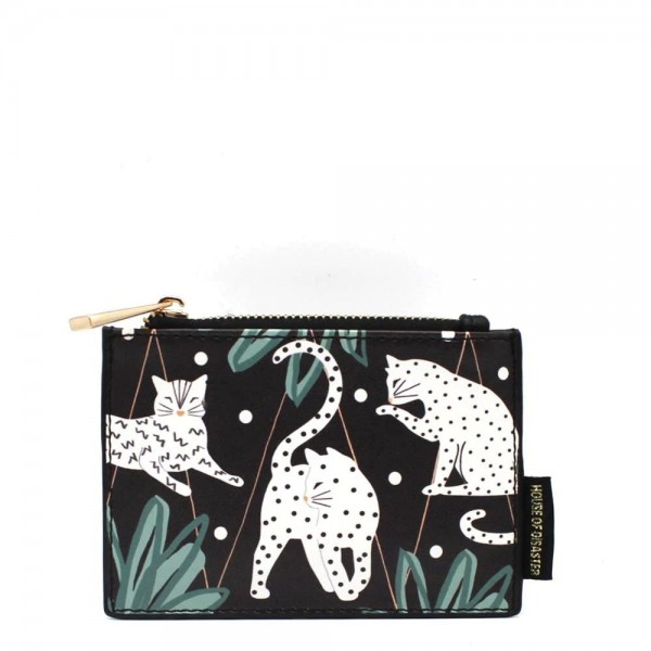 Feline Purse with cute cat print by Disaster designs