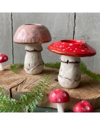Μανιτάρι από Πορσελάνη Forage Μανιτάρι Forage από πορσελάνη με θέση για ρεσώ από την εταιρεία House of Disaster