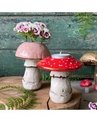 Μανιτάρι από Πορσελάνη Forage Μανιτάρι Forage από πορσελάνη με θέση για ρεσώ από την εταιρεία House of Disaster