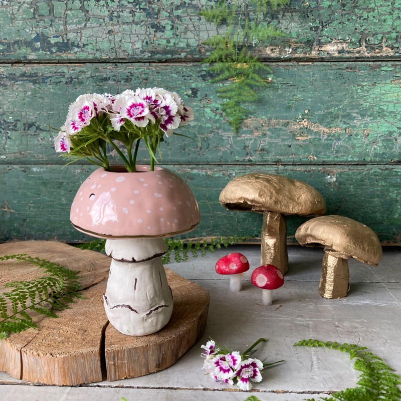 Forage Mushroom Vase Forage mushroom vase by the House of Disaster