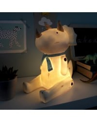 Φωτιστικό Wood Effect Cute Sitting Triceratops Φωτιστικό Wood Effect Cute Sitting Triceratops