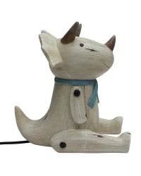 Φωτιστικό Wood Effect Cute Sitting Triceratops Φωτιστικό Wood Effect Cute Sitting Triceratops