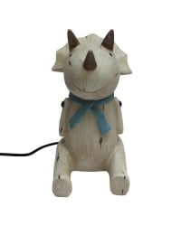 Φωτιστικό Wood Effect Cute Sitting Triceratops Φωτιστικό Wood Effect Cute Sitting Triceratops