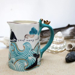 Κανάτα By The Sea Storm Disaster Designs από πορσελάνη