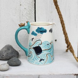 Κανάτα By The Sea Storm Disaster Designs από πορσελάνη