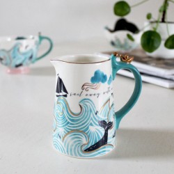 Κανάτα By The Sea Storm Disaster Designs από πορσελάνη