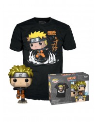Φιγούρα Funko Pop Naruto Uzumaki και t-shirt Αυθεντική συλλεκτική φιγούρα Funko POP από βινύλιο Naruto Uzumaki και t-shirt