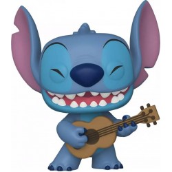 Αυθεντική συλλεκτική φιγούρα Funko POP από βινύλιο Stitch with Ukulele 1044