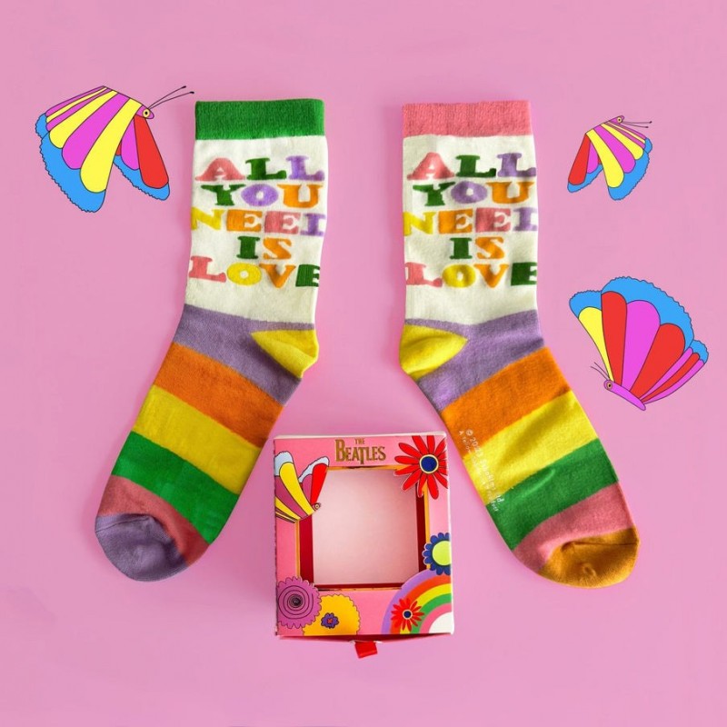 Κάλτσες The Beatles All You Need Is Love Κάλτσες The Beatles All You Need Is Love