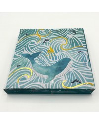 Πορσελάνινη Πιατέλα φάλαινα By The Sea Πιατέλα By The Sea Disaster Designs από πορσελάνη