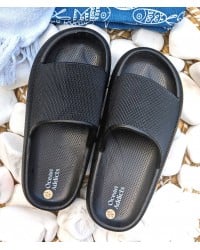 Σαγιονάρες Ocean Addict Slides σε μαύρο χρώμα Σαγιονάρες Ocean Addict Slides Μαύρες