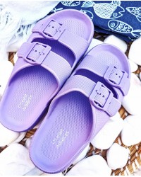 Σαγιονάρες Ocean Addict σε λιλά χρώμα με δυο φάσες Σαγιονάρες Ocean Addict Λιλά με Κούμπωμα