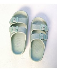 Σαγιονάρες Ocean Addict σε Mint Green χρώμα με δυο φάσες Σαγιονάρες Ocean Addict Mint Green με Κούμπωμα