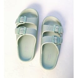 Σαγιονάρες Ocean Addict Mint Green με Κούμπωμα