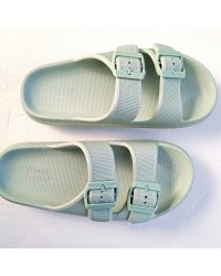 Σαγιονάρες Ocean Addict σε Mint Green χρώμα με δυο φάσες Σαγιονάρες Ocean Addict Mint Green με Κούμπωμα