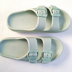 Σαγιονάρες Ocean Addict Mint Green με Κούμπωμα