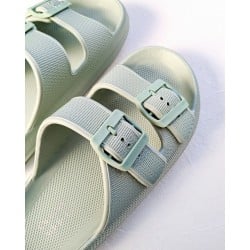 Σαγιονάρες Ocean Addict Mint Green με Κούμπωμα