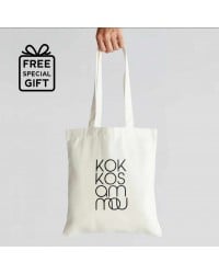 Κοντό καφτάνι KOKKOSAMMOU Samothraki από 100% βισκόζη