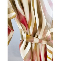 Μακρύ καφτάνι -κιμονό KOKKOSAMMOU από 100% βισκόζη