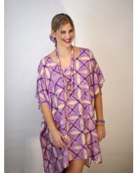 Κοντό καφτάνι Flowy Corfu KOKKOSAMMOU Κοντό καφτάνι Flowy Corfu KOKKOSAMMOU από 100% βισκόζη