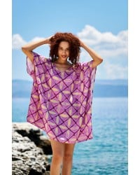 Κοντό καφτάνι Flowy Corfu KOKKOSAMMOU Κοντό καφτάνι Flowy Corfu KOKKOSAMMOU από 100% βισκόζη
