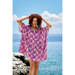 Κοντό καφτάνι Flowy Corfu KOKKOSAMMOU από 100% βισκόζη