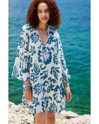 Κοντό Καφτάνι Boho KOKKOSAMMOU Amorgos Κοντό Καφτάνι Boho KOKKOSAMMOU Amorgos