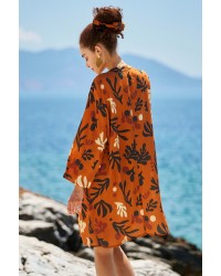 Κοντό Καφτάνι Boho KOKKOSAMMOU Africa Κοντό Καφτάνι Boho KOKKOSAMMOU Africa