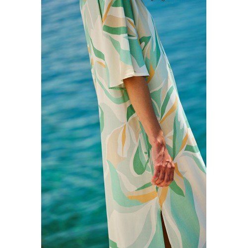 KOKKOSAMMOU Maxi caftan Kythera KOKKOSAMMOU Maxi caftan Kythera made of 100% viscose
