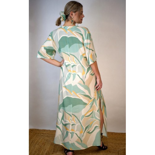 KOKKOSAMMOU Maxi caftan Kythera KOKKOSAMMOU Maxi caftan Kythera made of 100% viscose