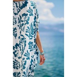 Κοντό καφτάνι Amorgos KOKKOSAMMOU Κοντό καφτάνι Amorgos KOKKOSAMMOU από 100% βισκόζη