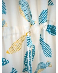 Κοντό καφτάνι KOKKOSAMMOU Little fish Κοντό καφτάνι Boho KOKKOSAMMOU Little fish από 100% βισκόζη