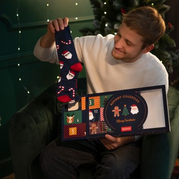 Advent Calendar Christmas Socks 