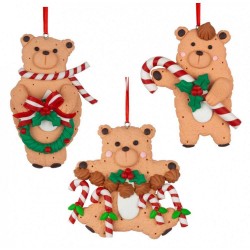 Χριστουγεννιάτικο στολίδι Gingerbread bear
