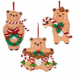 Χριστουγεννιάτικο στολίδι Gingerbread bear