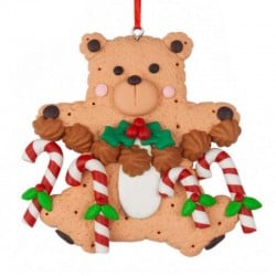 Χριστουγεννιάτικο στολίδι Gingerbread bear