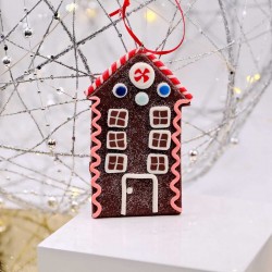 Χριστουγεννιάτικο στολίδι Gingerbread home