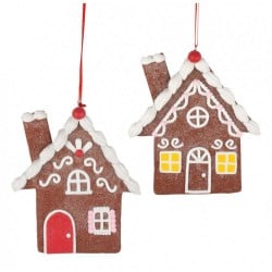 Χριστουγεννιάτικο στολίδι Gingerbread home