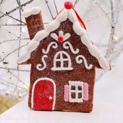 Χριστουγεννιάτικο στολίδι Gingerbread home