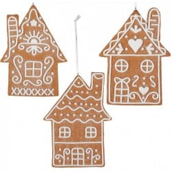 Χριστουγεννιάτικο στολίδι Gingerbread home