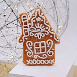 Χριστουγεννιάτικο στολίδι Gingerbread home