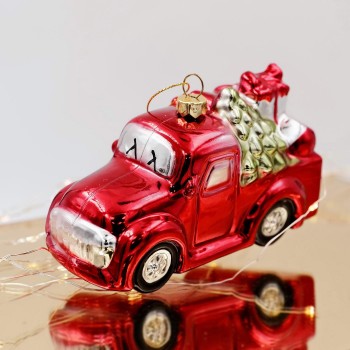 Χριστουγεννιάτικο στολίδι Gift truck
