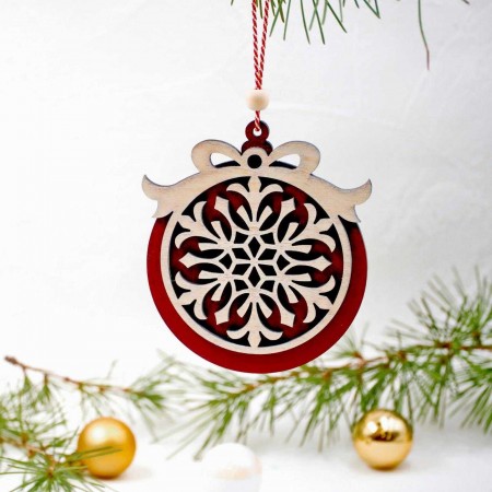 Χριστουγεννιάτικο Στολίδι Bow Bauble