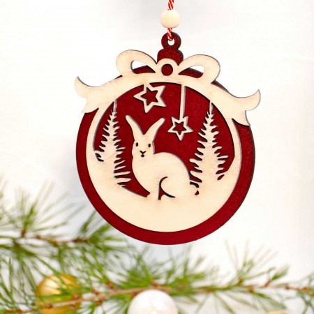 Χριστουγεννιάτικο Στολίδι Rabbit Bauble Χριστουγεννιάτικο Στολίδι Rabbit Bauble