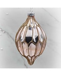 Διακοσμητικό Glass Pine Cone Διακοσμητικό Glass Pine Cone