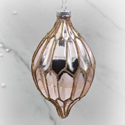 Διακοσμητικό Glass Pine Cone